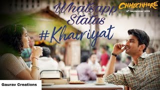 Download Lagu Khairiyat Whatsapp Status | Khairiyat Puchho Whatsapp Status | Chhichhore Status
