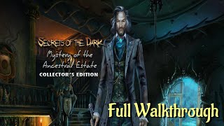 Let's Play - Secrets of the Dark 3 - Mystery of the Ancestral Estate - Full Walkthrough screenshot 1