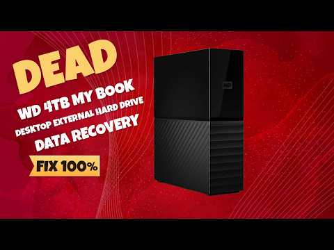 How to fix a Dead External WD Desktop hard drive HDD - Data Recovery 2026