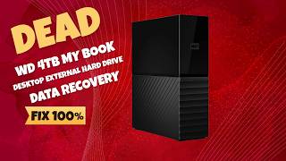 How to fix a Dead External WD Desktop hard drive HDD - Data Recovery 2026