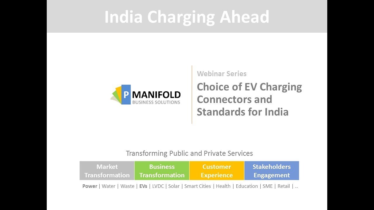Choice of EV Charging Connectors and Standards for India YouTube