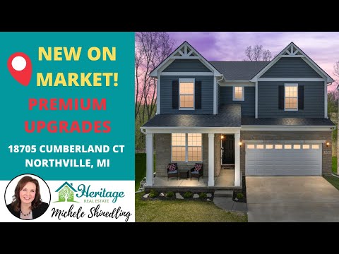 18705 Cumberland Court, Northville, MI home video tour