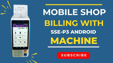 Mobile Shop Billing Machine | Touch + Keypad POS Solution | Shree Shyam Handheld #mobile #shop #pos