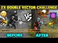 ONLY FIRST GUN CHALLENGE IN SOLO VS SQUAD TURNED INTO DOUBLE VECTOR CHALLENGE - GARENA FREE FIRE