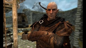 Skyrim - Archery Training Trick (with Faendal)