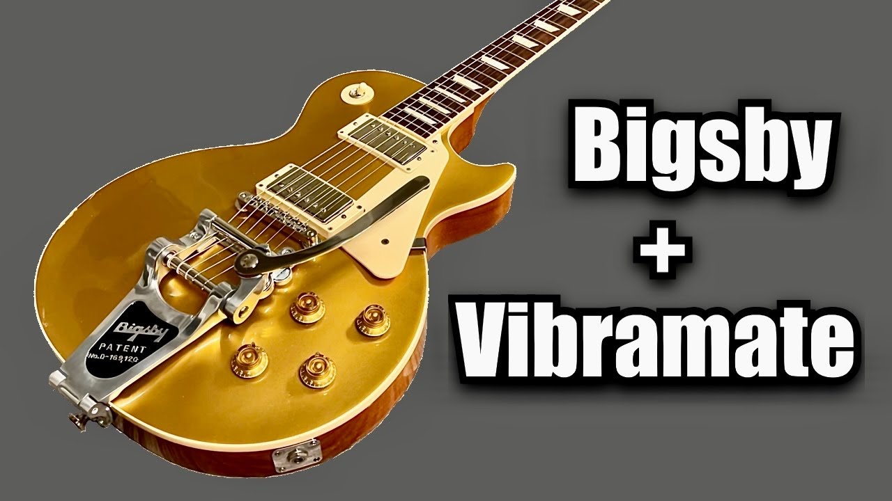 How to Install a Bigsby B7 and Vibramate V7 on Gibson Les Paul