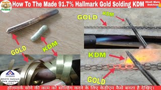 How to Make Gold Solding KDM