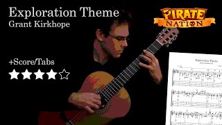 Exploration Theme - Pirate Nation Ost Guitar Cover - Free Scoretabs