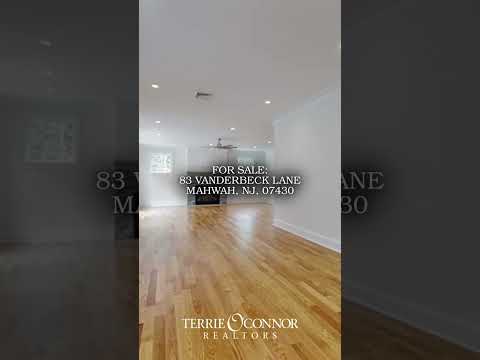 83 VANDERBECK LANE, Mahwah, NJ home video tour