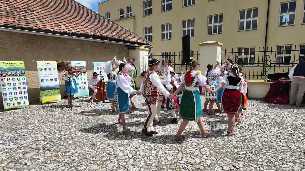 Zostrih programu zo stretnutia Goralov, Spišská Kapitula, 25. 5. 2025
