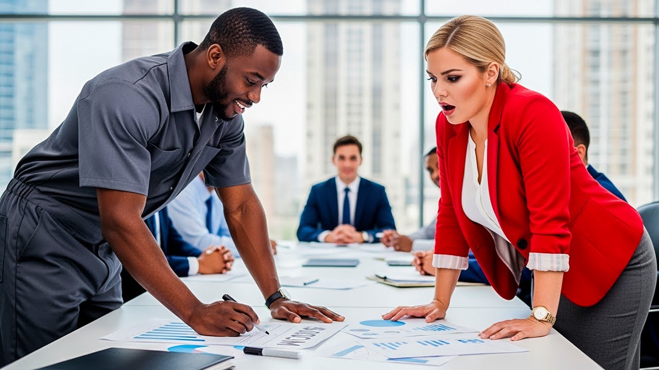 Black Janitor Solves $100M Problem in Seconds — CEO’s Reaction Shocks Entire Company