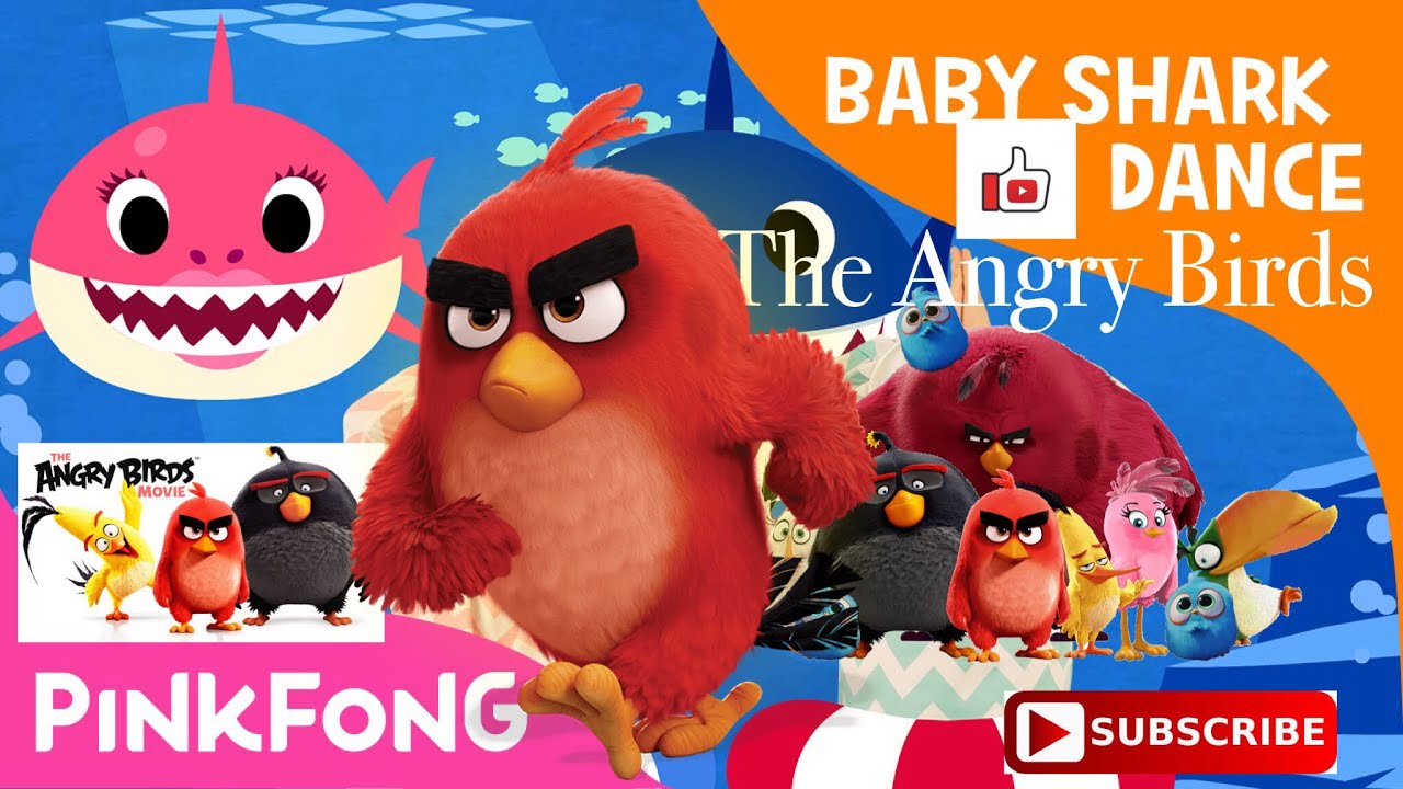 Baby Shark Song Angry Bird Youtube