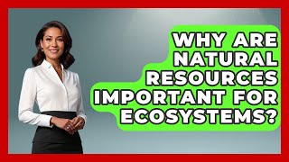 Why Are Natural Resources Important for Ecosystems? | Explaining Ecology News