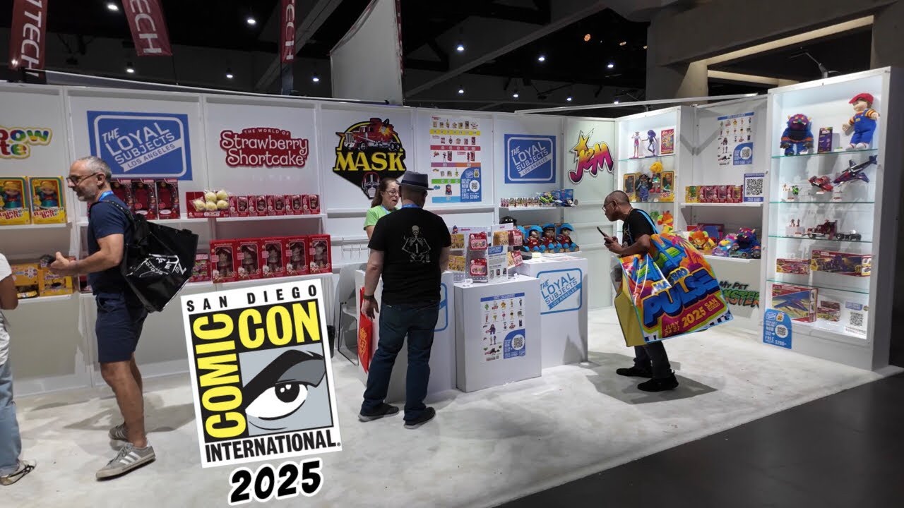 マイペットモンスター　復刻版　2025年サンディエゴコミコン The Loyal Subjects booth walkthrough SDCC 2025 MASK My Pet Monster
