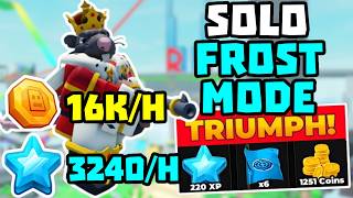 SOLO Frost Mode Coin Grind with Golden Crook Boss + Full Guide | TDS Tower Defense Simulator screenshot 3