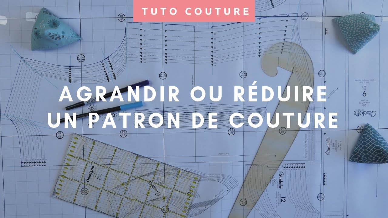 Agrandir ou réduire un patron de couture