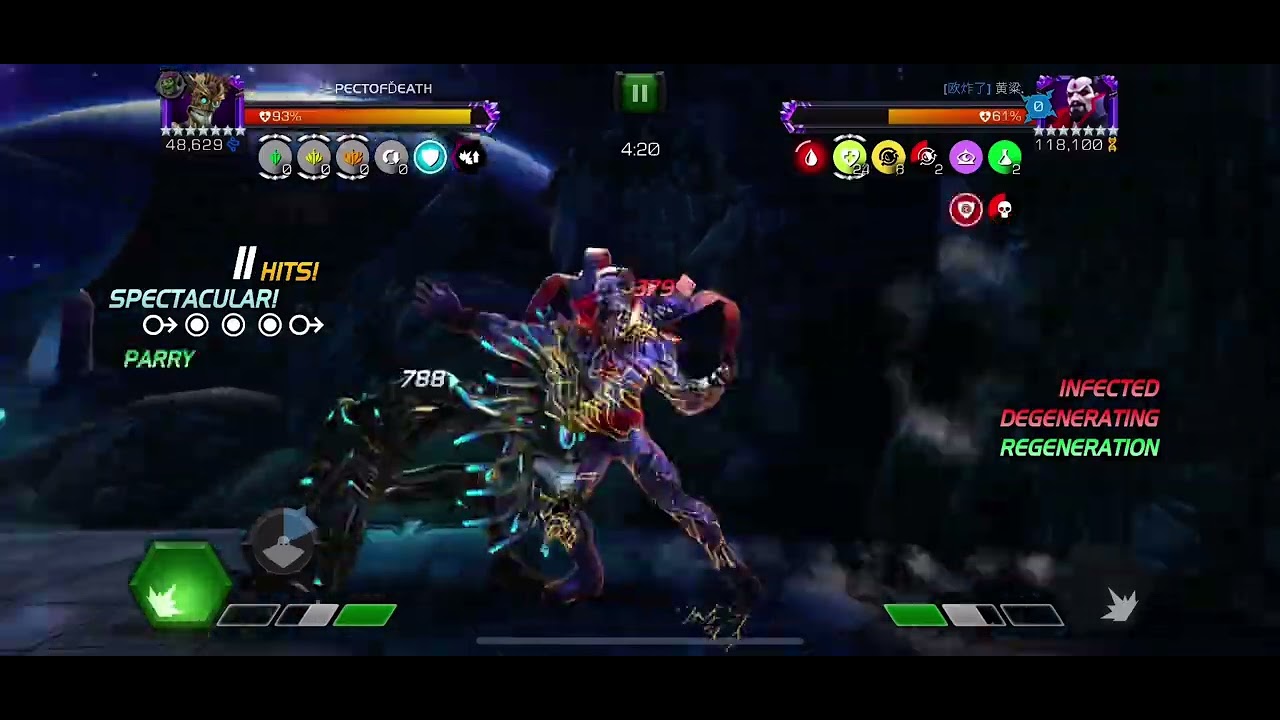 Warlock vs Mister Sinister So Perfect Tile 20 AW S61