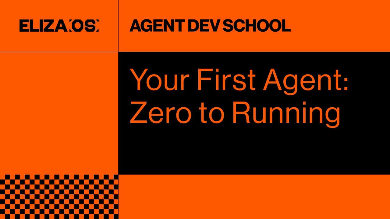 2. Your First Agent: Zero to Running - YouTube