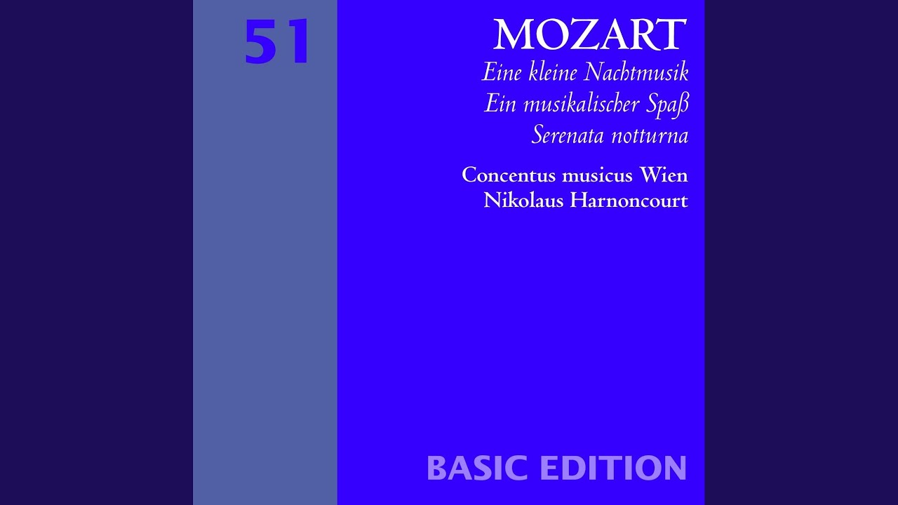 Eine kleine Nachtmusik, K. 525: II. Romance. Andante