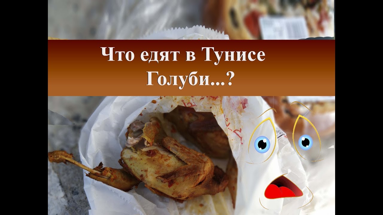 ЧТО ЕДЯТ В ТУНИСЕ| Тунисская кухня|Кушаем голубей - YouTube