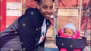Baby Malayiah First Time At That Park