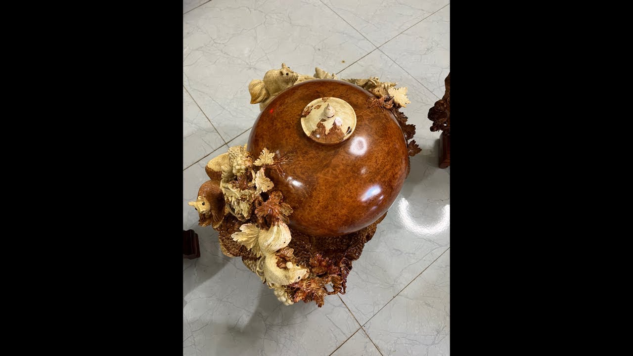 MỸ NGHỆ EM VÂN 0706082108 || HOÀNG THẢO KÈN - GỖ LŨA TỰ NHIÊN