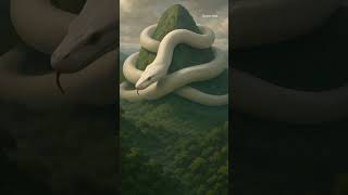 Giant White Python Wraps Amazon Mountain!