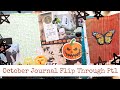 October Daily Journal Flip Through - Part 1