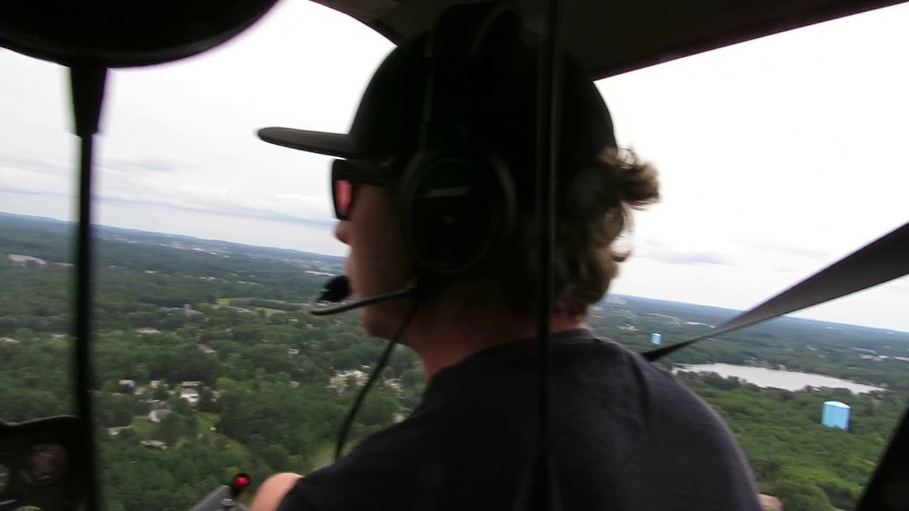 Helicopter ride over North Chelmsford