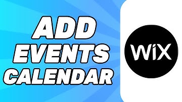 How to Add Events Calendar to Wix Website (2025 Tutorial)