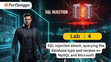 SQL Injection Lab 4 | Querying Database Type & Version on MySQL & Microsoft SQL Server |