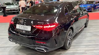 Mercedes C-CLASS 2022 - экстерьер, интерьер, багажник и практичность (AMG Line)