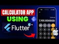 Calculator App Using Flutter | Flutter Tutorial For Beginners in Hindi