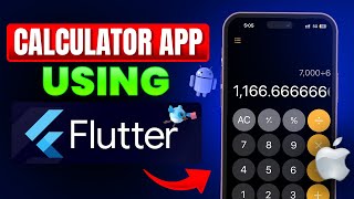 Calculator App Using Flutter | Flutter Tutorial For Beginners in Hindi