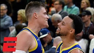 Jonas Jerebkos Last-Second Heroics Carry The Warriors To Victory Vs Jazz Nba Highlights