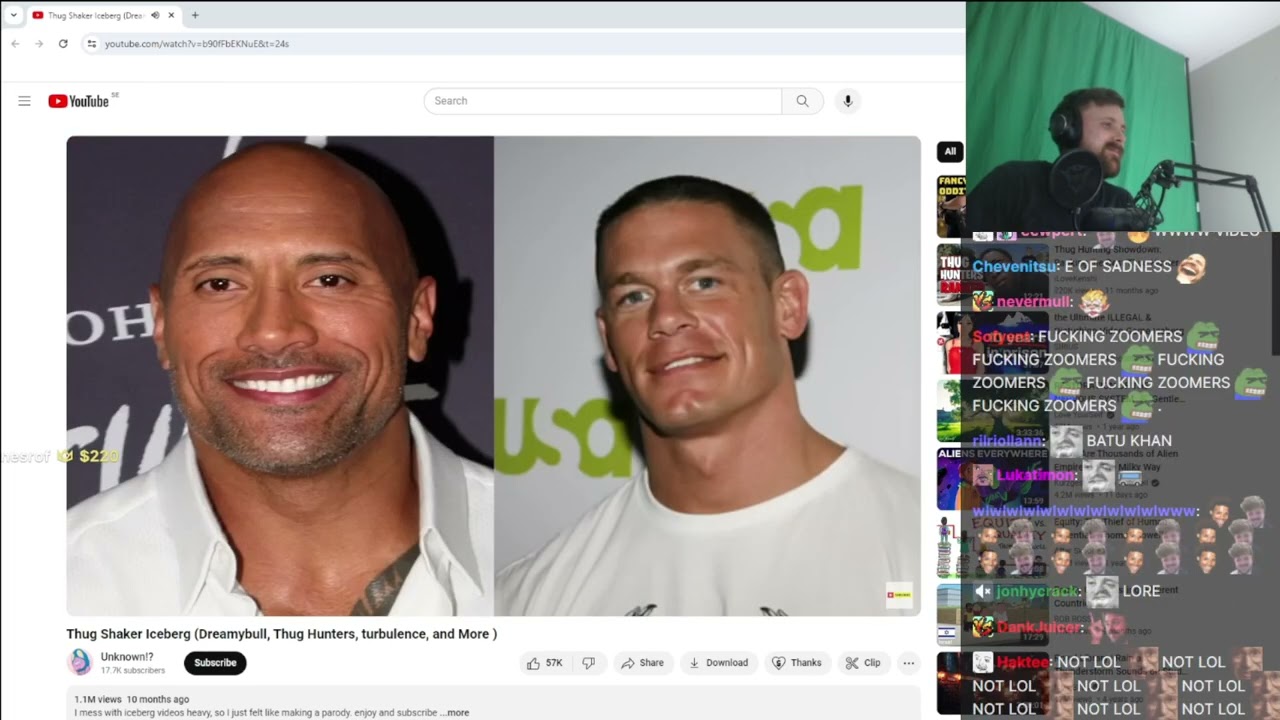 Реакция Форсена на Thug Shaker Iceberg (Dreamybull, Thug Hunters, Turbulence и многое другое)