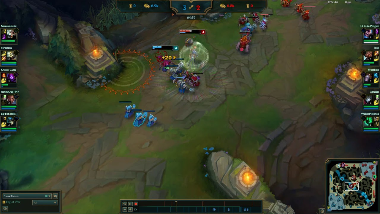 Orianna counters Malzahar