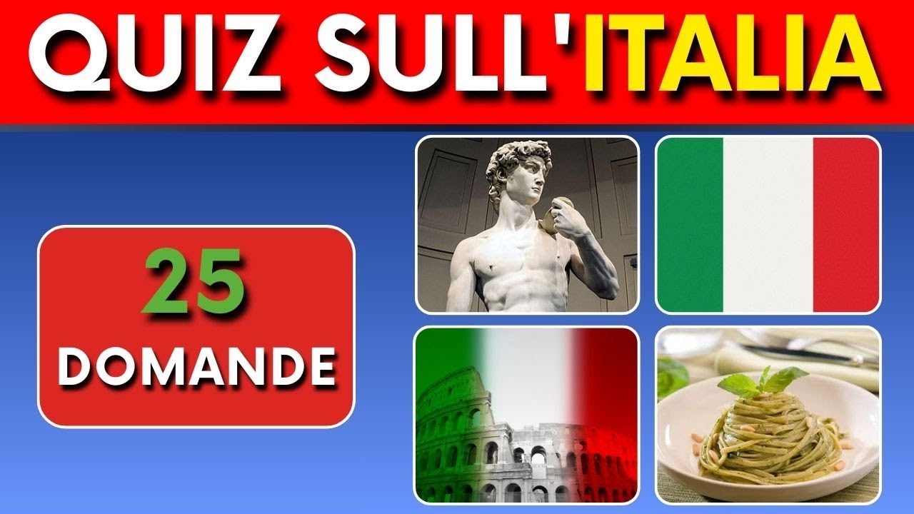 Solo chi conosce l’Italia supera questo quiz 🇮🇹   |  Quante ne sai davvero?