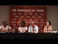 Texas Women's Basketball Postgame Press Conference vs Jackson State University [Dec. 27, 2023]