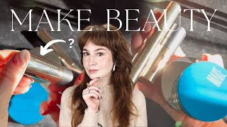 I TRIED SOME MAKE BEAUTY MAKEUP (THOROUGH REVIEW)