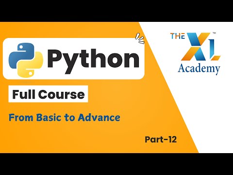 Python Tutorial Part-12
