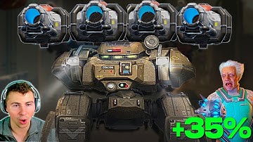 WHOA! Otto Pilot Makes The Redeemer Behemoth FOR REAL BROKEN... Insane Fire Rate | War Robots