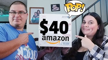 UNBOXING $40 FUNKO POP MYSTERY BOX FROM AMAZON | WAS IT WORTH IT? Familia Adventures