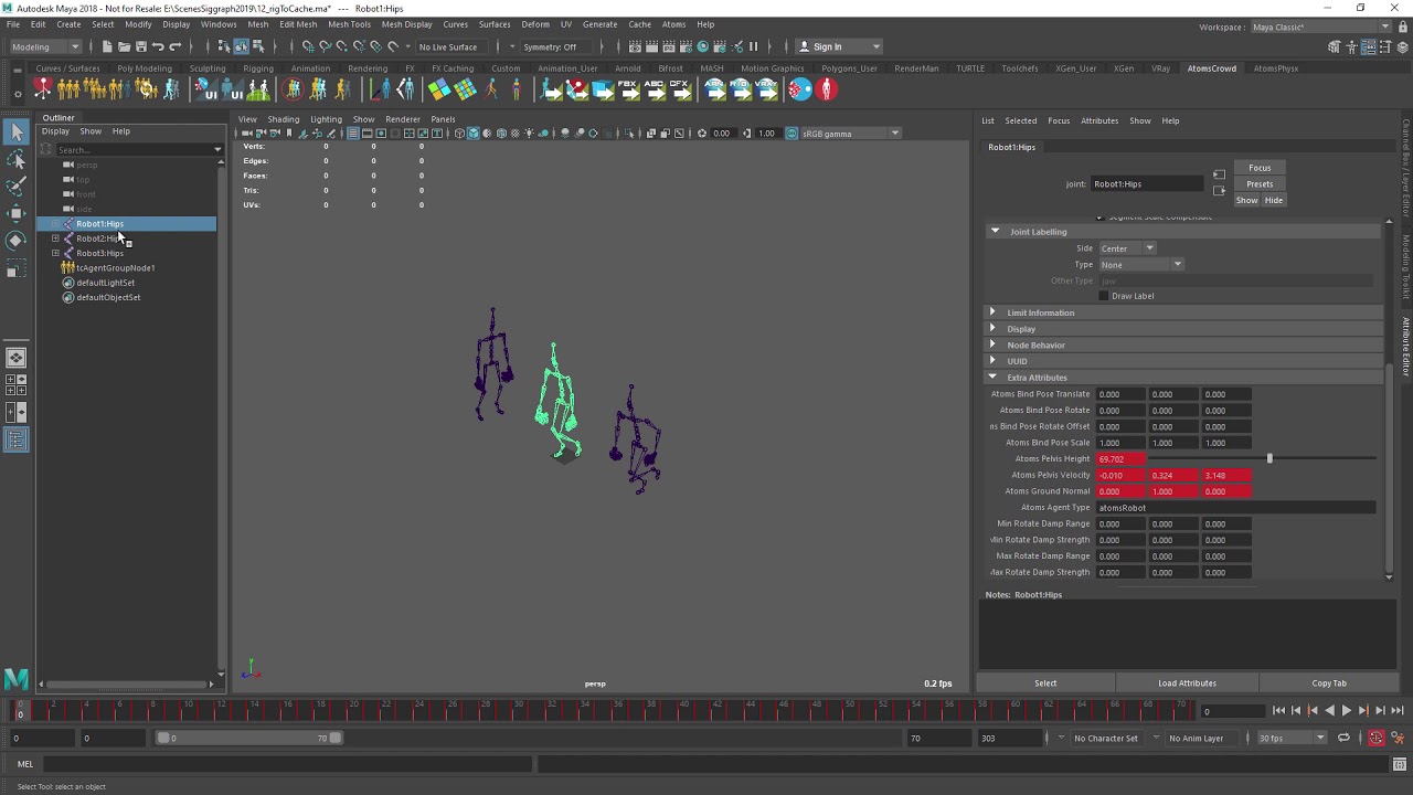 Atoms Crowd - Rig To Agent Module - YouTube