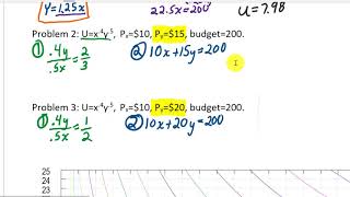 Using Utility Maximization: Part 1