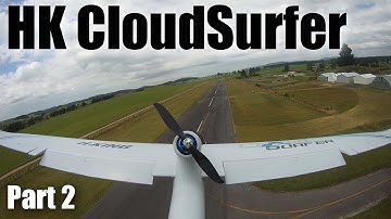 HobbyKing Cloudsurfer FPV RC plane (part 2)