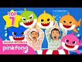 Top 7 lagu anak terpopuler  kumpulan lagu baby shark  pinkfong indonesia