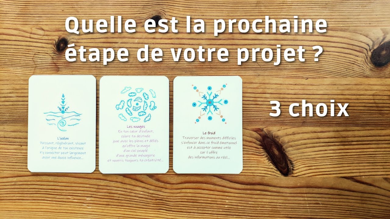 Quelle est la prochaine étape de votre projet ? - YouTube