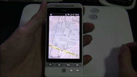 HTC Hero : Google Maps with GPS