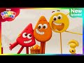🟠 Rojo y Amarillo conocen a Naranja | EPISODIO COMPLETO - T1 E11 | Aprende Colores | Colourblocks
